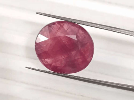10.00ct African Ruby, Natural Untreated Gemstone - SMSGEMS 