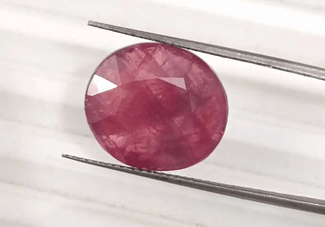 10.00ct African Ruby, Natural Untreated Gemstone - SMSGEMS 