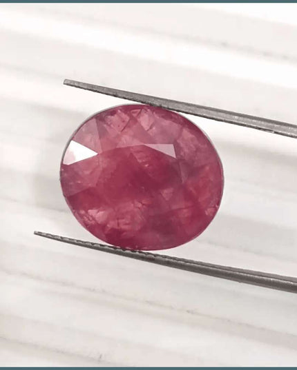 10.00ct African Ruby, Natural Untreated Gemstone - SMSGEMS 