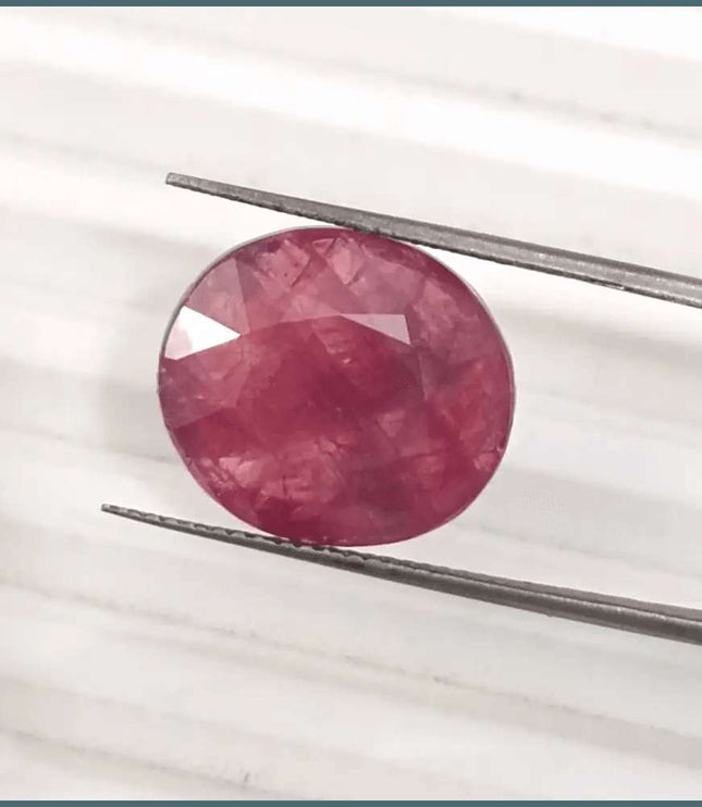 10.00ct African Ruby, Natural Untreated Gemstone - SMSGEMS 