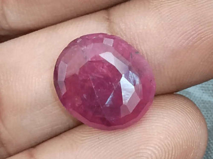 10.00ct African Ruby, Natural Untreated Gemstone - SMSGEMS 