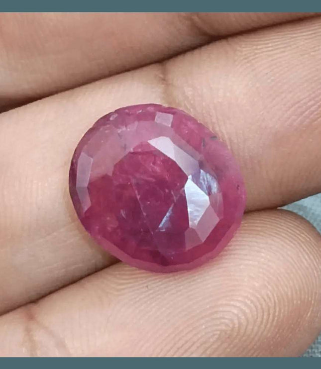 10.00ct African Ruby, Natural Untreated Gemstone - SMSGEMS 