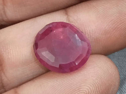 10.00ct African Ruby, Natural Untreated Gemstone - SMSGEMS 