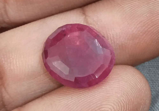 10.00ct African Ruby, Natural Untreated Gemstone - SMSGEMS 