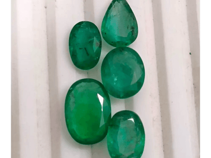 10.70ct Emerald Parcel, Natural Gemstones - SMSGEMS 