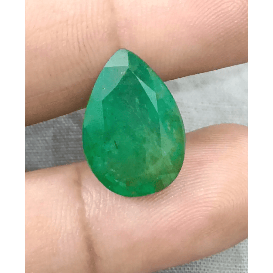 10.83ct Zambian Emerald, Natural Earth Mined Gemstone - SMSGEMS 