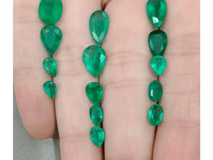 10.85ct Fine Quality Emerald Parcel, 100% Natural Gems - SMSGEMS 