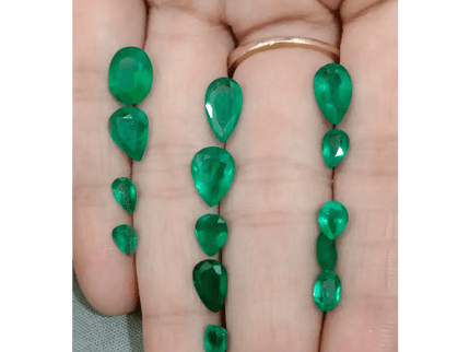 10.85ct Fine Quality Emerald Parcel, 100% Natural Gems - SMSGEMS 