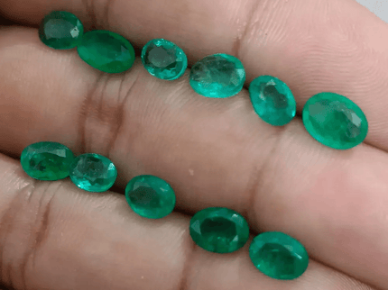 11.28ct Good Quality Emerald Parcel, Natural Gemstones - SMSGEMS 