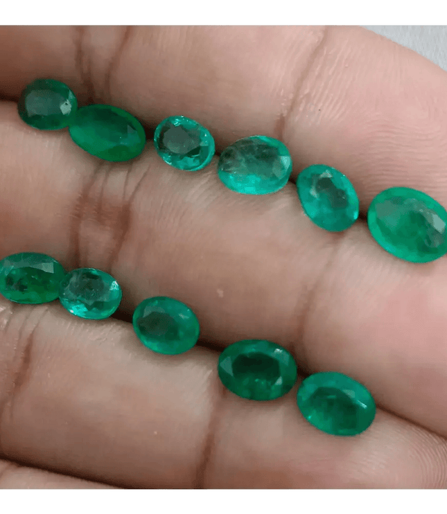 11.28ct Good Quality Emerald Parcel, Natural Gemstones - SMSGEMS 