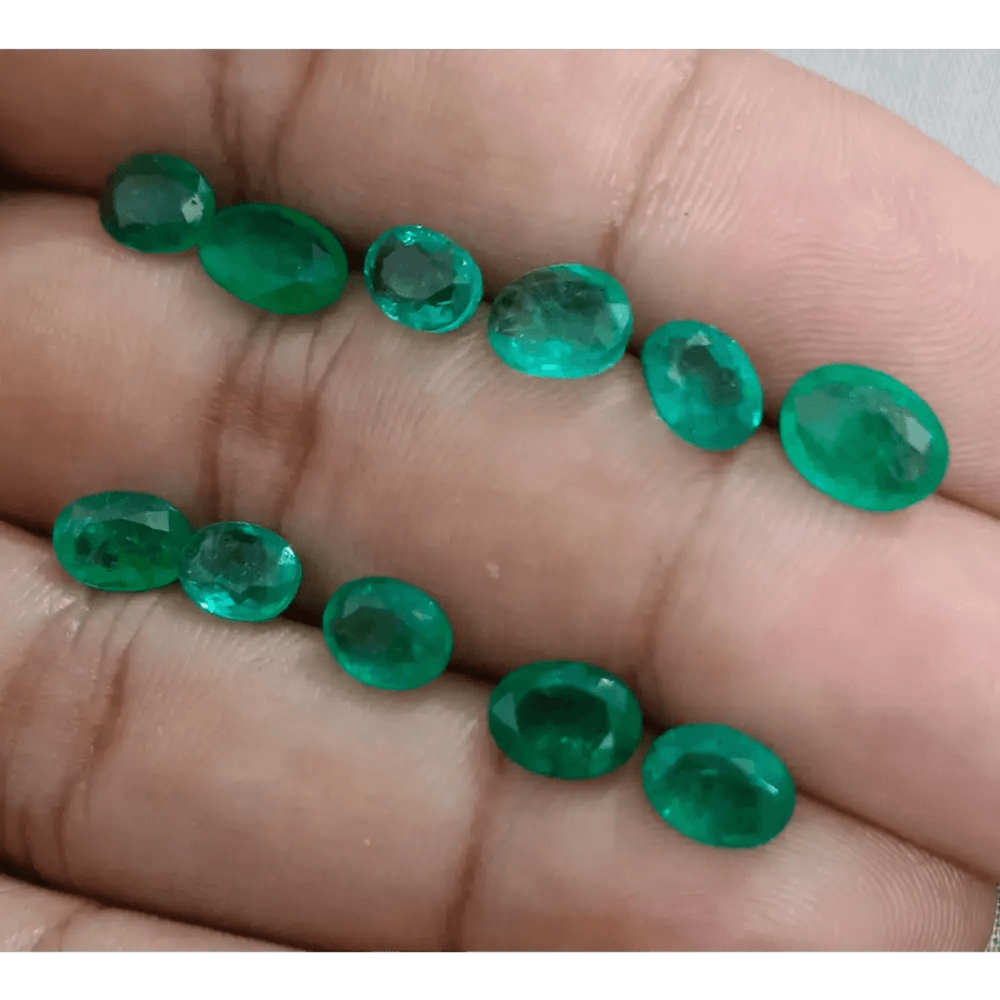 11.28ct Good Quality Emerald Parcel, Natural Gemstones - SMSGEMS 