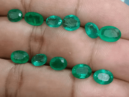11.28ct Good Quality Emerald Parcel, Natural Gemstones - SMSGEMS 