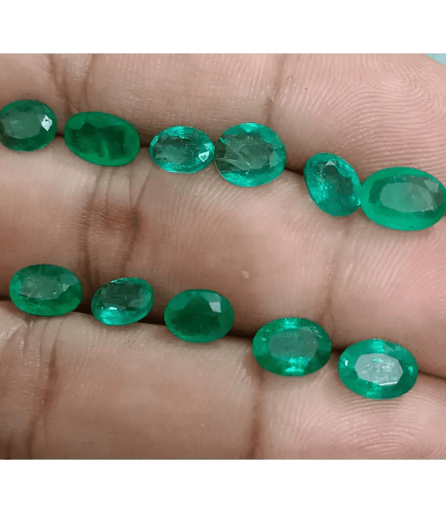 11.28ct Good Quality Emerald Parcel, Natural Gemstones - SMSGEMS 