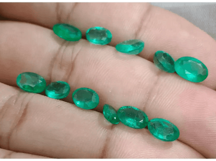 11.28ct Good Quality Emerald Parcel, Natural Gemstones - SMSGEMS 