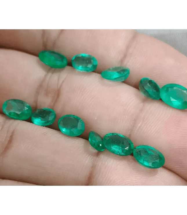 11.28ct Good Quality Emerald Parcel, Natural Gemstones - SMSGEMS 