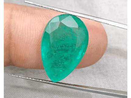 11.65ct Zambian Emerald, Natural Gemstone - SMSGEMS 