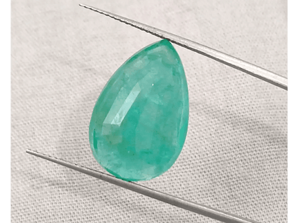 11.65ct Zambian Emerald, Natural Gemstone - SMSGEMS 