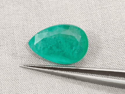 11.65ct Zambian Emerald, Natural Gemstone - SMSGEMS 
