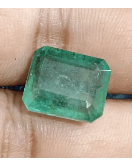 Zambian Emerald Cut 95ct Certified Big Size Emerald - SMSGEMS 
