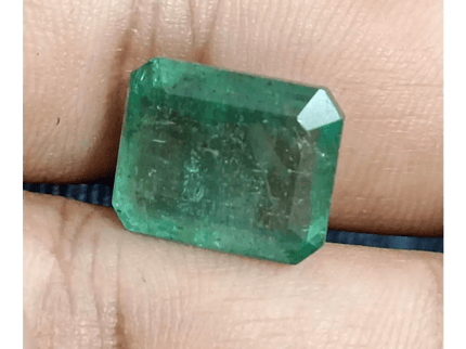 Zambian Emerald Cut 95ct Certified Big Size Emerald - SMSGEMS 