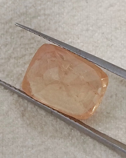 IGI Certified 5.28ct Ceylon Padparadscha Sapphire