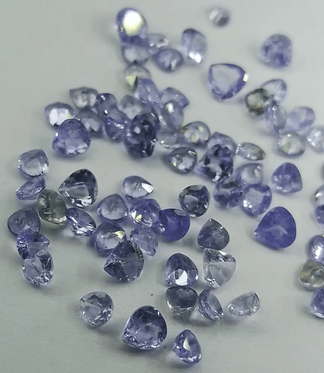 12.00ct Tanzanite Parcel, 100% Natural Gems - SMSGEMS 