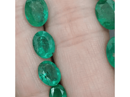 12.26ct Emerald Parcel, Natural Gemstones - SMSGEMS 
