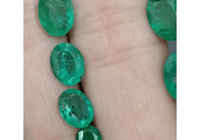 12.26ct Emerald Parcel, Natural Gemstones - SMSGEMS 