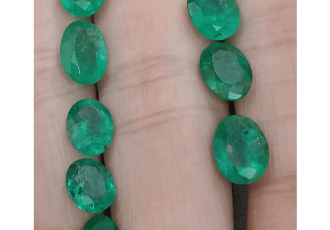 12.26ct Emerald Parcel, Natural Gemstones - SMSGEMS 