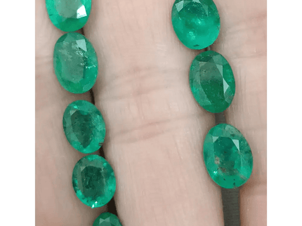 12.26ct Emerald Parcel, Natural Gemstones - SMSGEMS 