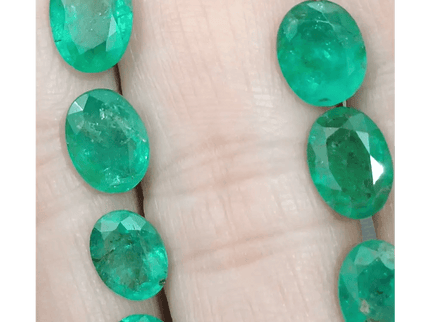 12.26ct Emerald Parcel, Natural Gemstones - SMSGEMS 
