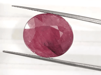 12.66ct African Ruby, Natural Untreared Gemstone - SMSGEMS 