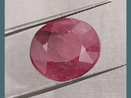 12.66ct African Ruby, Natural Untreared Gemstone - SMSGEMS 