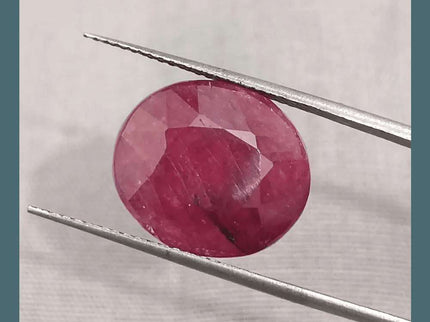 12.66ct African Ruby, Natural Untreared Gemstone - SMSGEMS 