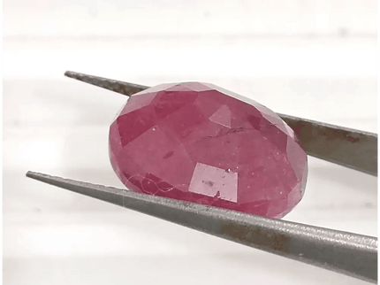 12.66ct African Ruby, Natural Untreared Gemstone - SMSGEMS 