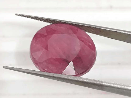 12.66ct African Ruby, Natural Untreared Gemstone - SMSGEMS 