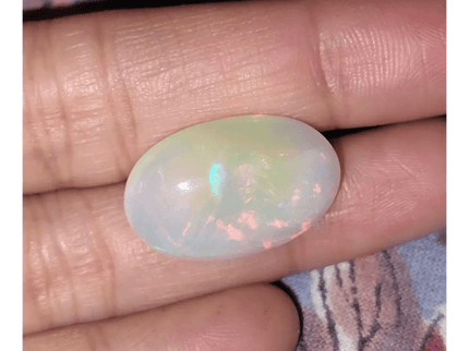12.73ct Ethiopian Welo Mine Opal , 100% Natural Untreated Gemstone - SMSGEMS 