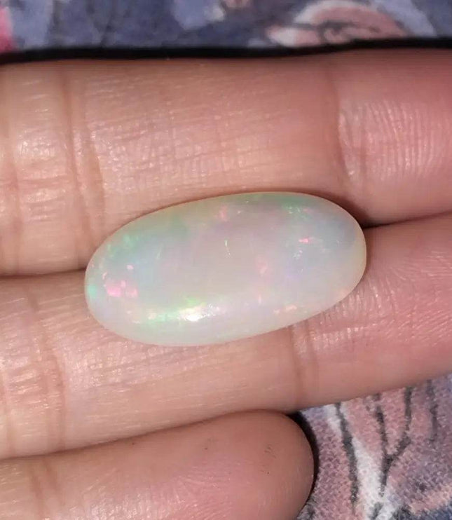 12.73ct Ethiopian Welo Mine Opal , 100% Natural Untreated Gemstone - SMSGEMS 