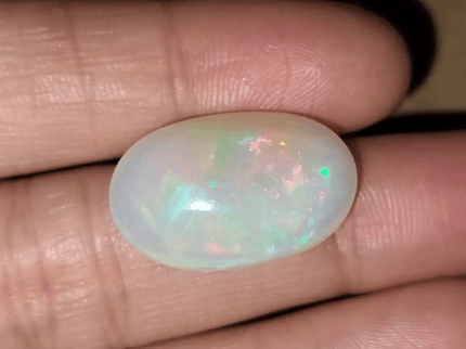 12.73ct Ethiopian Welo Mine Opal , 100% Natural Untreated Gemstone - SMSGEMS 