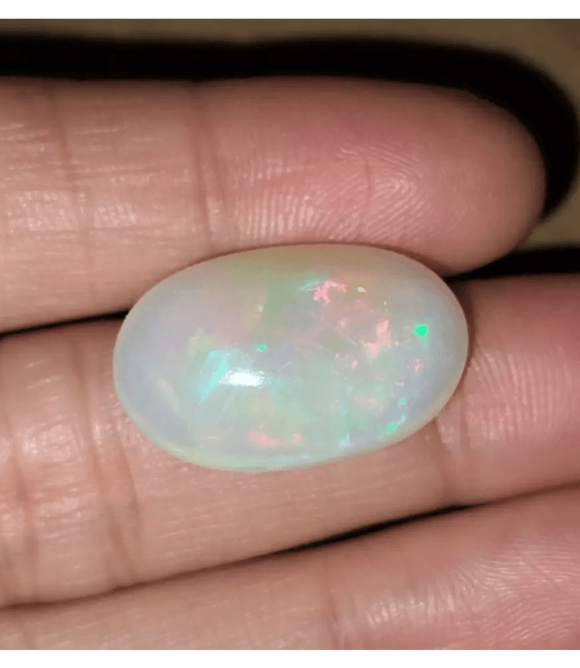12.73ct Ethiopian Welo Mine Opal , 100% Natural Untreated Gemstone - SMSGEMS 