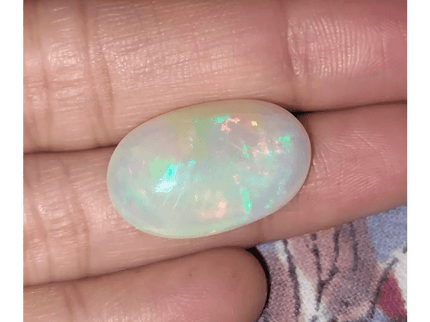 12.73ct Ethiopian Welo Mine Opal , 100% Natural Untreated Gemstone - SMSGEMS 