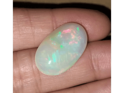 12.73ct Ethiopian Welo Mine Opal , 100% Natural Untreated Gemstone - SMSGEMS 