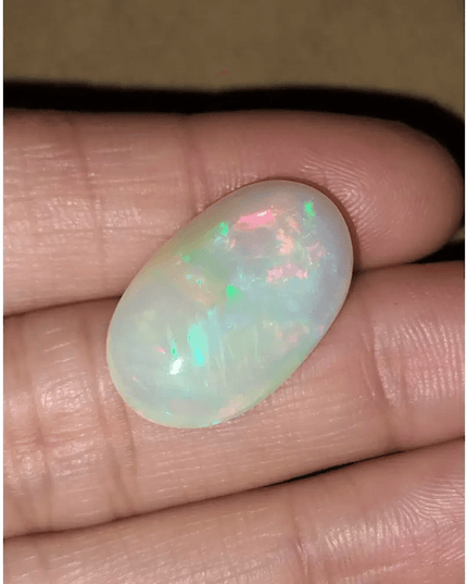 12.73ct Ethiopian Welo Mine Opal , 100% Natural Untreated Gemstone - SMSGEMS 