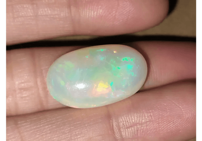 12.73ct Ethiopian Welo Mine Opal , 100% Natural Untreated Gemstone - SMSGEMS 