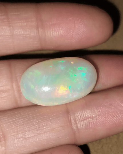 12.73ct Ethiopian Welo Mine Opal , 100% Natural Untreated Gemstone - SMSGEMS 