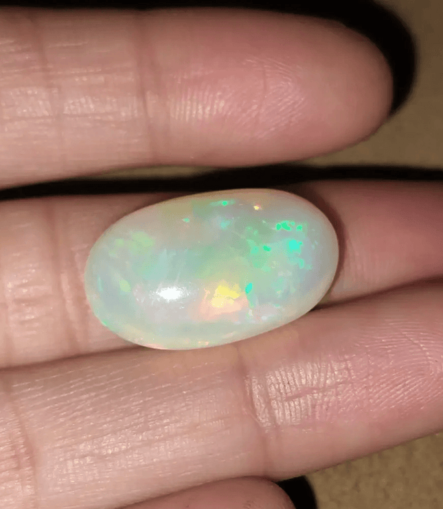 12.73ct Ethiopian Welo Mine Opal , 100% Natural Untreated Gemstone - SMSGEMS 