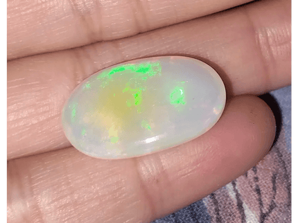 12.73ct Ethiopian Welo Mine Opal , 100% Natural Untreated Gemstone - SMSGEMS 