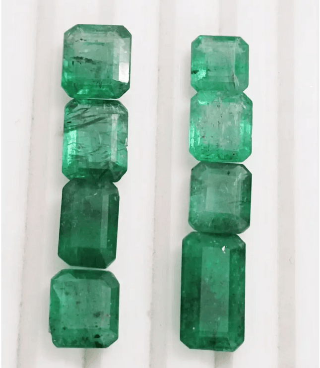 14.07ct Emerald Parcel, 100% Natural Gems - SMSGEMS 