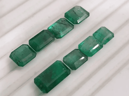 14.07ct Emerald Parcel, 100% Natural Gems - SMSGEMS 