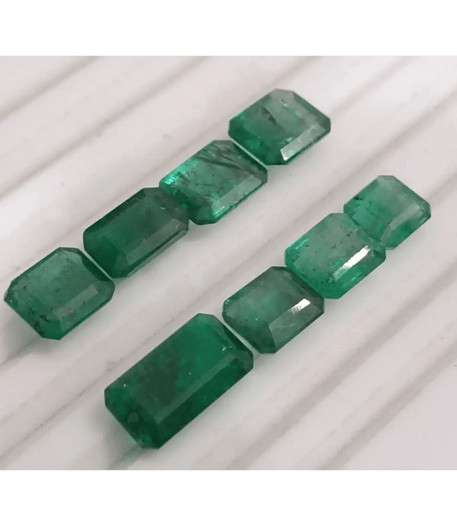 14.07ct Emerald Parcel, 100% Natural Gems - SMSGEMS 